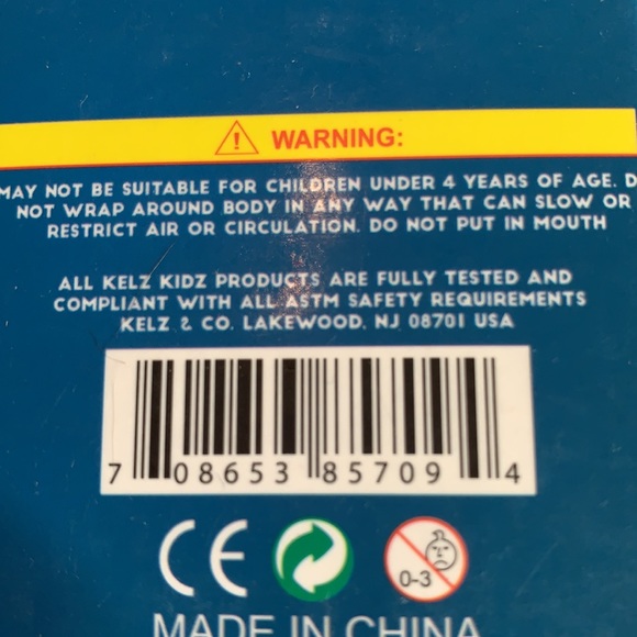 ♥️ NEW Red Smooth Fidget Stretchy Noodle St… - Picture 2 of 2